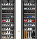 10 Layer Dust Proof Shoe Rack