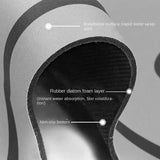 2 Pcs 3D Anti Slip Soft Floor Mats