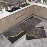 2 Pcs 3D Anti Slip Soft Floor Mats