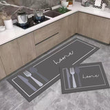 2 Pcs 3D Anti Slip Soft Floor Mats