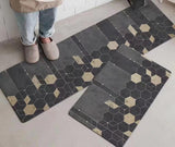 2 Pcs 3D Anti Slip Soft Floor Mats