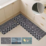 2 Pcs 3D Anti Slip Soft Floor Mats