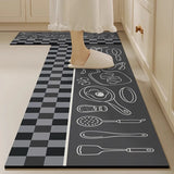 2 Pcs 3D Anti Slip Soft Floor Mats