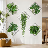 3D Plant Wall Stickers