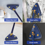 360 Triangle Adjustable Mop With Twist Squeeze