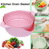 Double Drain Basket