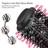 3-in-1 hot air brush for drying, styling, and adding volume to hair