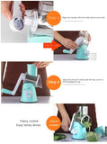 Rotary Drum Vegetable Cutter Grater