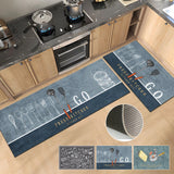 2 Pcs 3D Anti Slip Soft Floor Mats