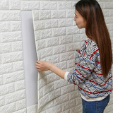 3D Brick Wall Sticker