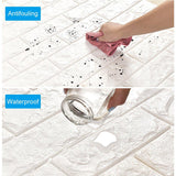 3D Brick Wall Sticker