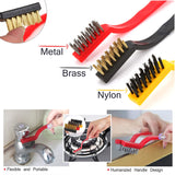 3 Pcs Wire Brush Set