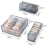 3Pcs Undergarments Drawer Organizer