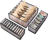 3Pcs Undergarments Drawer Organizer