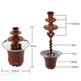 3-Tier Chocolate Fountain Machine