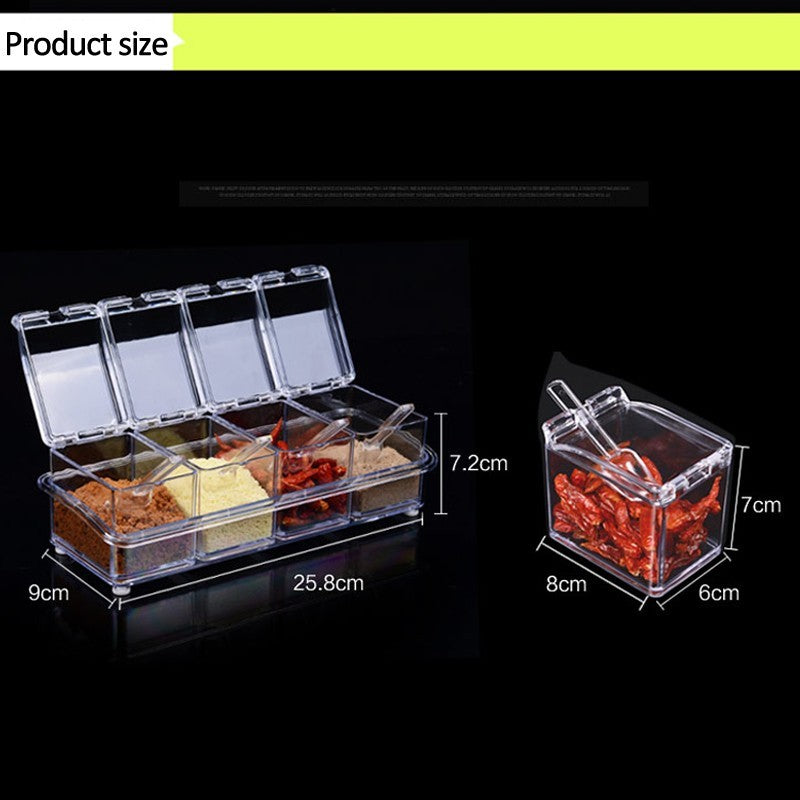 4pcs Crystal Spice Box SK Collection – SK Collection PK