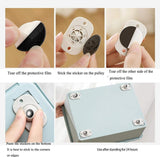 4pcs Pulley Self-adhesive Wheels