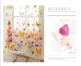 Butterfly Sheer Tulle Curtain