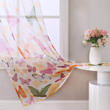 Butterfly Sheer Tulle Curtain