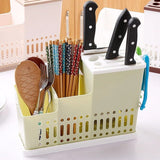 Cutlery Draining Storage Rack