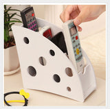 DIY Wood Remote Organizer