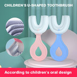 Kids U-shaped Silicone Toothbrush