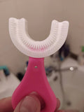 Kids U-shaped Silicone Toothbrush