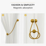 2PCs Magnetic Curtain Tiebacks