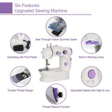 Mini Handheld Pedal Sewing Machine