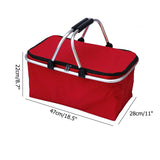 Outdoor Picnic Storage Basket