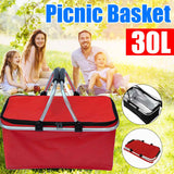 Outdoor Picnic Storage Basket