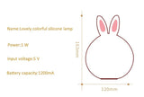 LED Rabbit Night Light