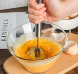 Stainless Steel Egg Whisk / Manual Hand Mixer