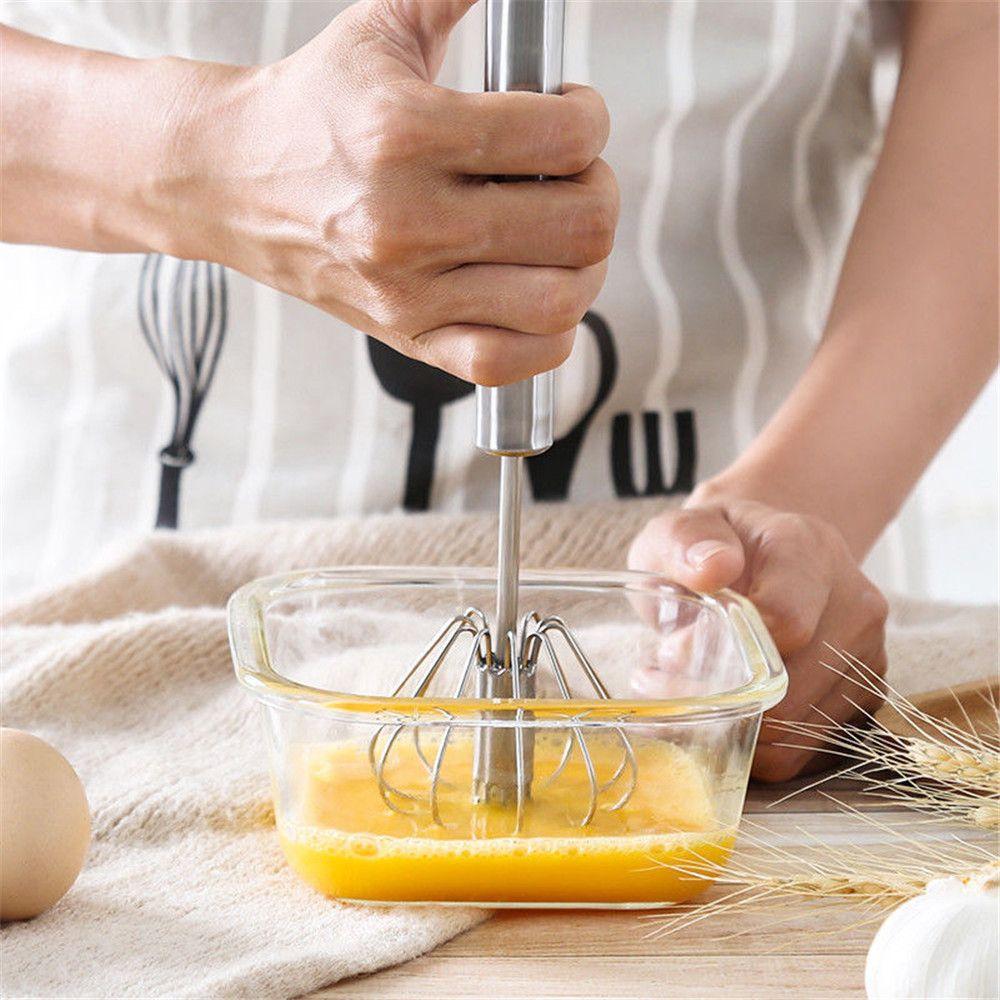 Stainless steel shop egg beater