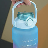 03 Pcs Set Motivational Water Bottle