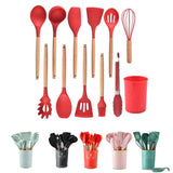 12-Piece Silicone Cooking Utensil Set