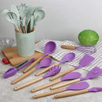 12-Piece Silicone Cooking Utensil Set