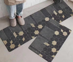 2 Pcs 3D Anti Slip Soft Floor Mats