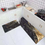2 Pcs 3D Anti Slip Soft Floor Mats