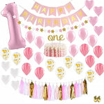 Baby Girl 1st Birthday Decorations Party Supplies