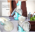 Rotary Drum Vegetable Cutter Grater
