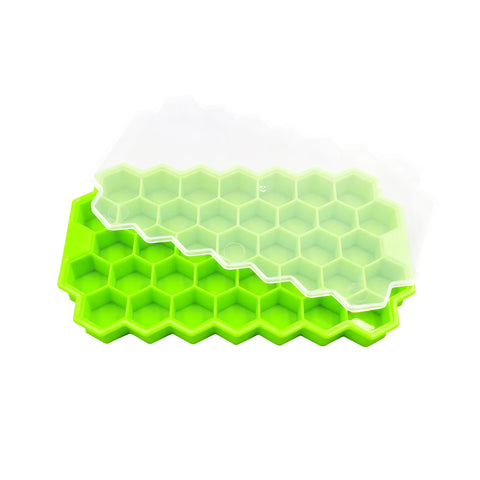 Honeycomb Ice Cube Tray With Lid