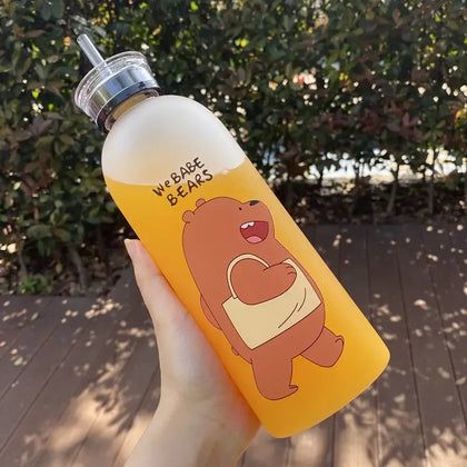 We Bare Bear Water Bottle