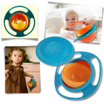 Spill Free, Mess Free , Gyro Bowl , For kids