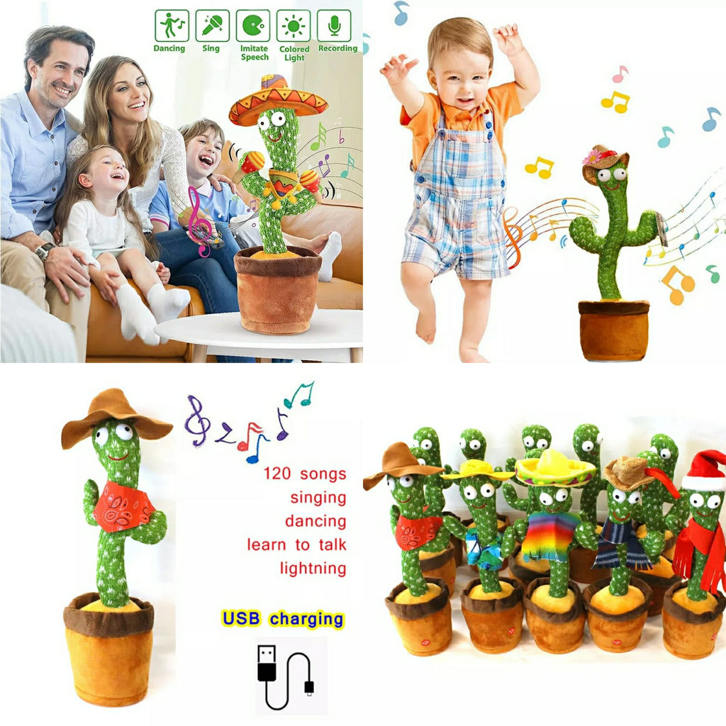 Dancing Cactus Repeat Talking Toy - SK Collection – SK Collection PK
