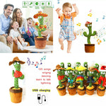 Dancing Cactus Repeat Talking Toy