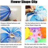Flower Shape Balloon Clips