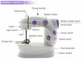 Mini Handheld Pedal Sewing Machine