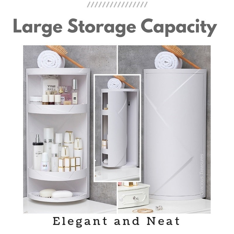 Rotating Corner Storage Rack / Nailless Storage Rack - SK Collection ...