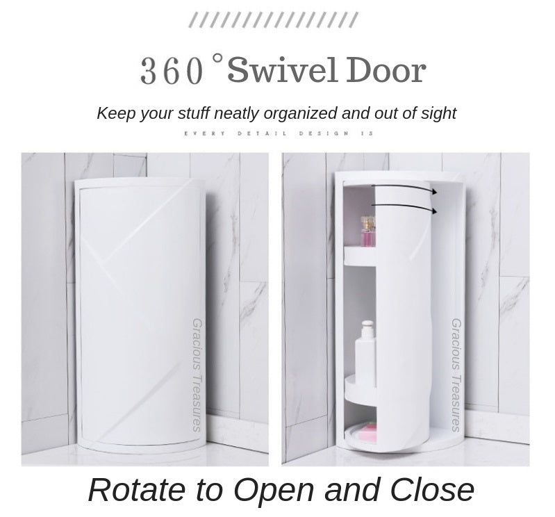 Rotating Corner Storage Rack / Nailless Storage Rack - SK Collection ...